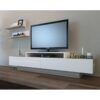 PK-KTV-104-Kệ gỗ TV 2 ngăn cửa ngang mở - Hình ảnh 2
