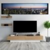 PK-KTV-104-Kệ gỗ TV 2 ngăn cửa ngang mở - Hình ảnh 4