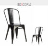 Ghế cafe đẹp có tựa không tay-PK-G-118 - Hình ảnh 2