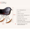 Ghế Eames bập bênh nhựa-PK-G-127 - Hình ảnh 5